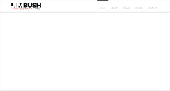 Desktop Screenshot of jimbushphotography.com
