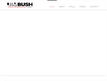 Tablet Screenshot of jimbushphotography.com